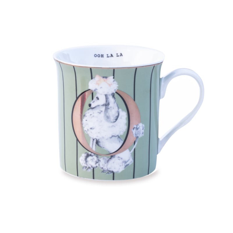 Yvonne Ellen Alphabet-Tasse O für Ooh La La 300 ml