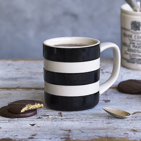 Cornishware Colours Zwart Mok - 280ml
