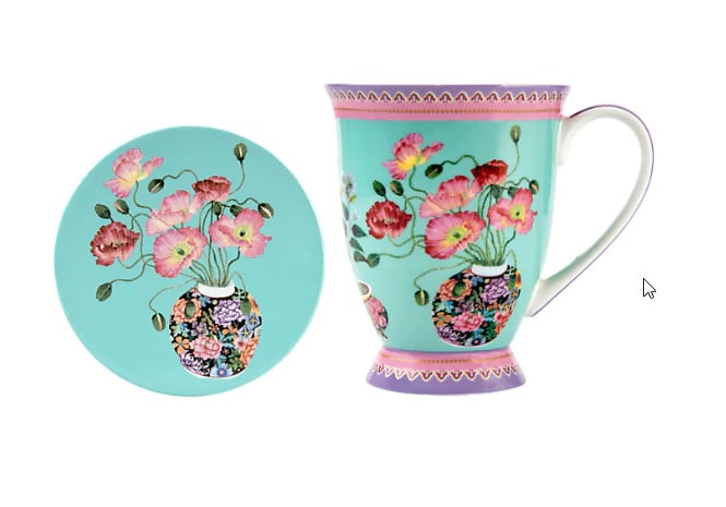 Maxwell en Williams Jardin Poppy Mok - 300ml