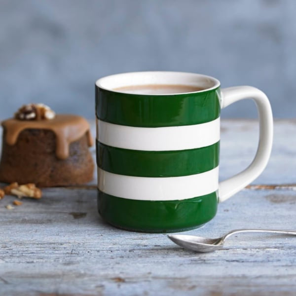 Cornishware Adder Green mug 280ml