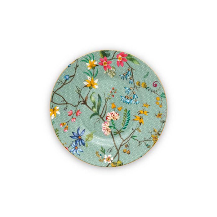 Pip Studio Jolie Flowers Petit Four Bord je - ⌀12cm