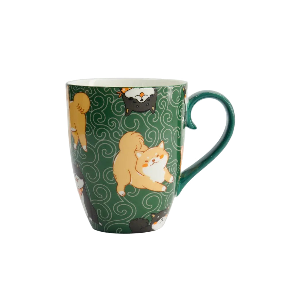 Mok porselein Tokyo Design STudio kawaii shiba 340ml