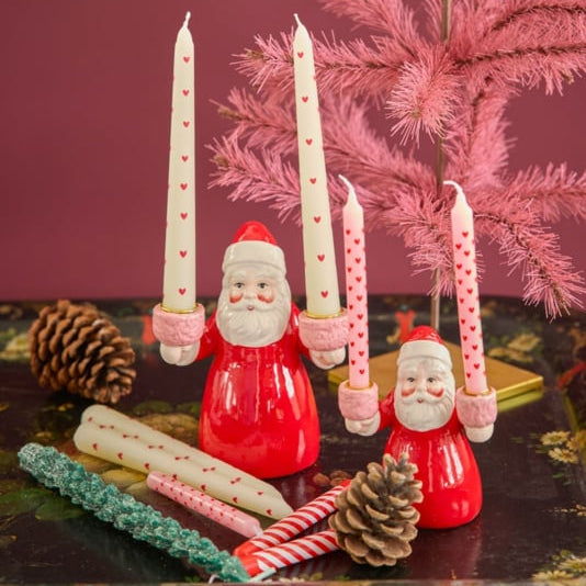 Rice by Rice Kandelaar Kerstman Groot - H:18cm