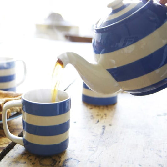 Cornishware Cornishblue Teapot Betty Large - 1.4 Ltr