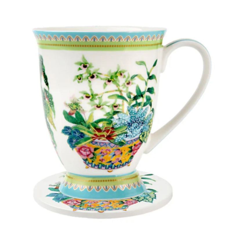 Maxwell and Williams Jardin Orchid Mug - 300ml
