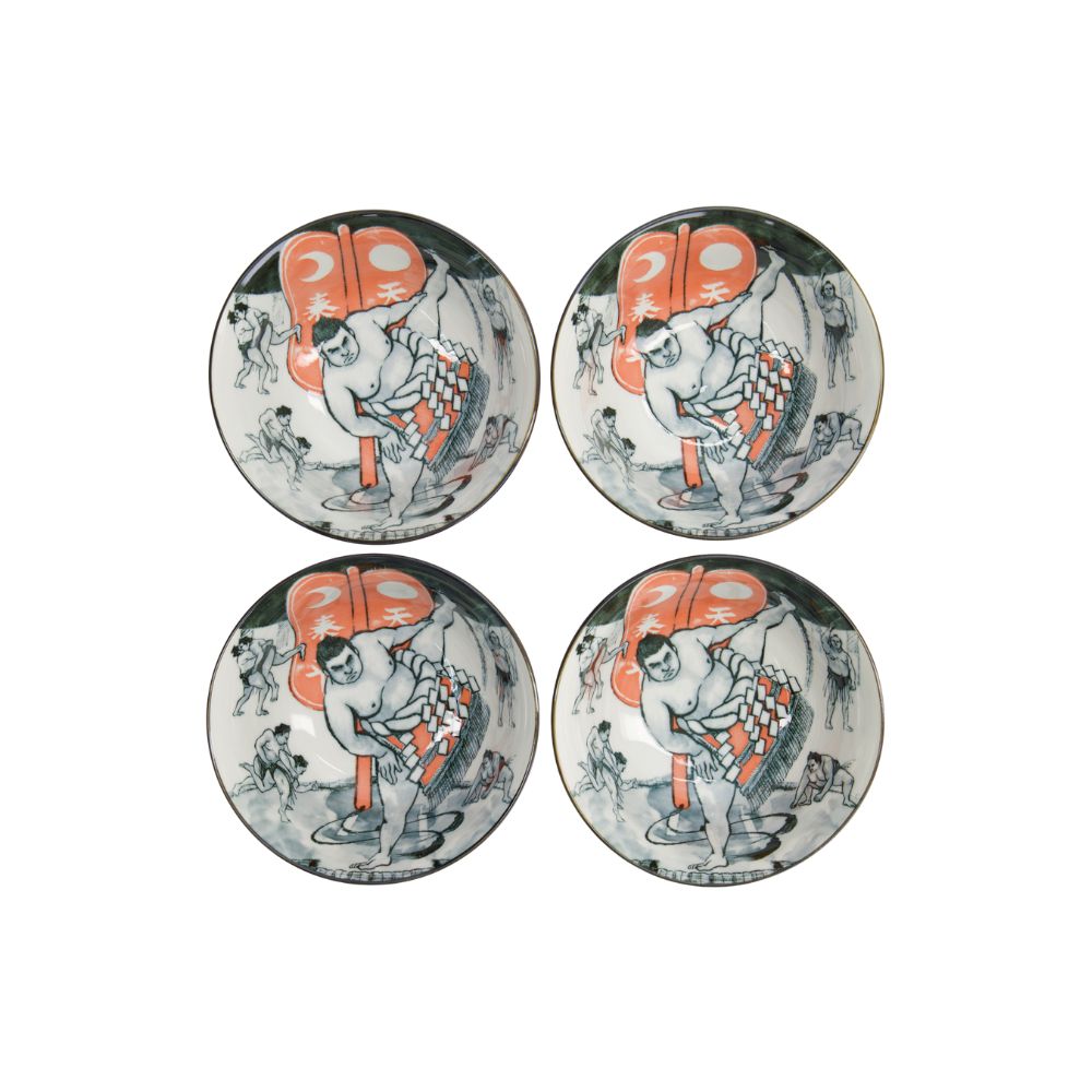 Tokyo Design Asakusa Kom Sumo Set/4 – 500 ml