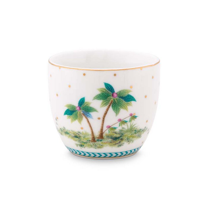 Pip Studio Jolie Weiße Eierbecher – 4er-Set