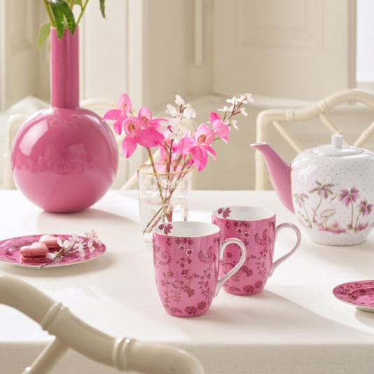 Pip Studio Jolie Pink Mokken Set van 2 - 350ml