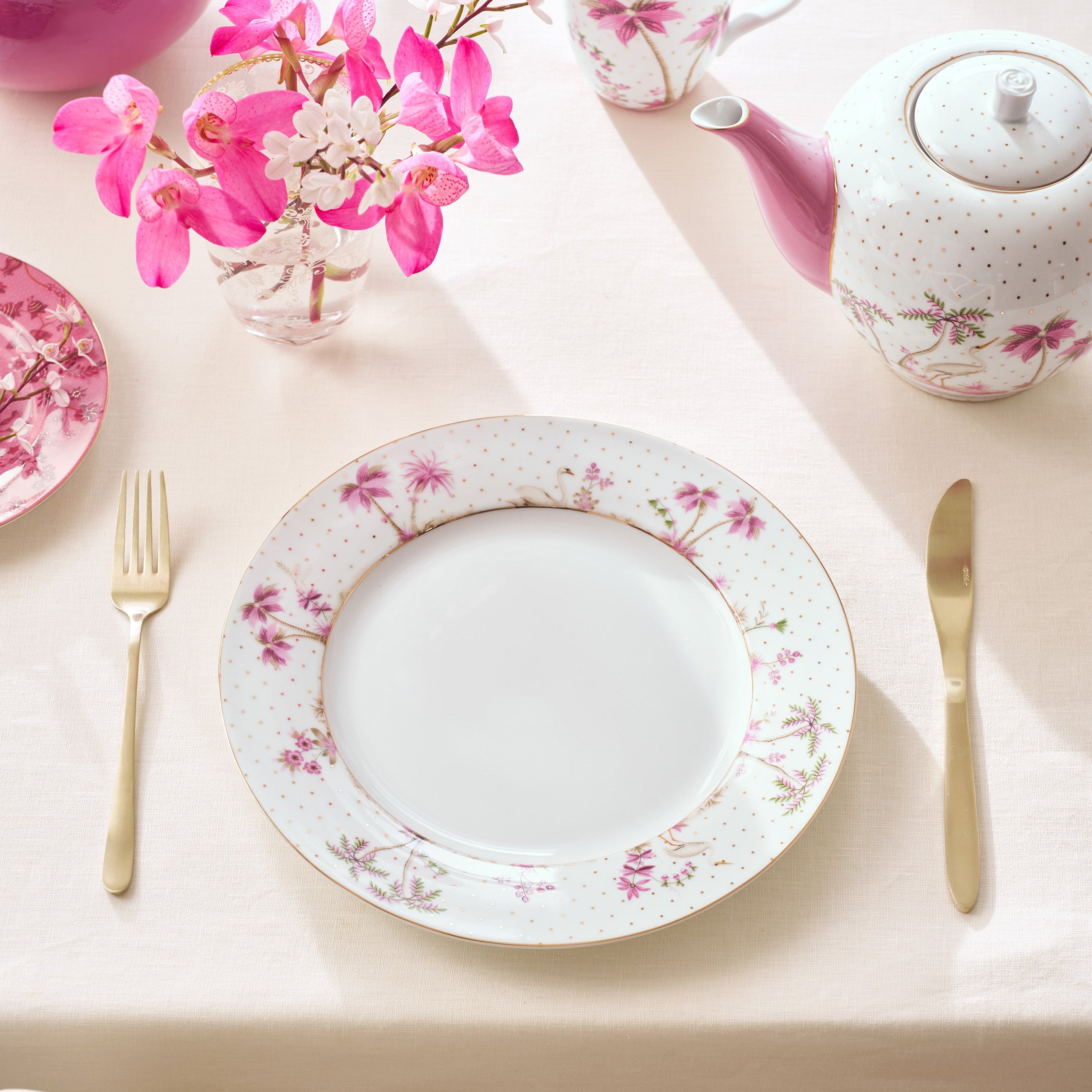 Pip Studio Jolie Pink Dinerbord - ⌀26.5cm