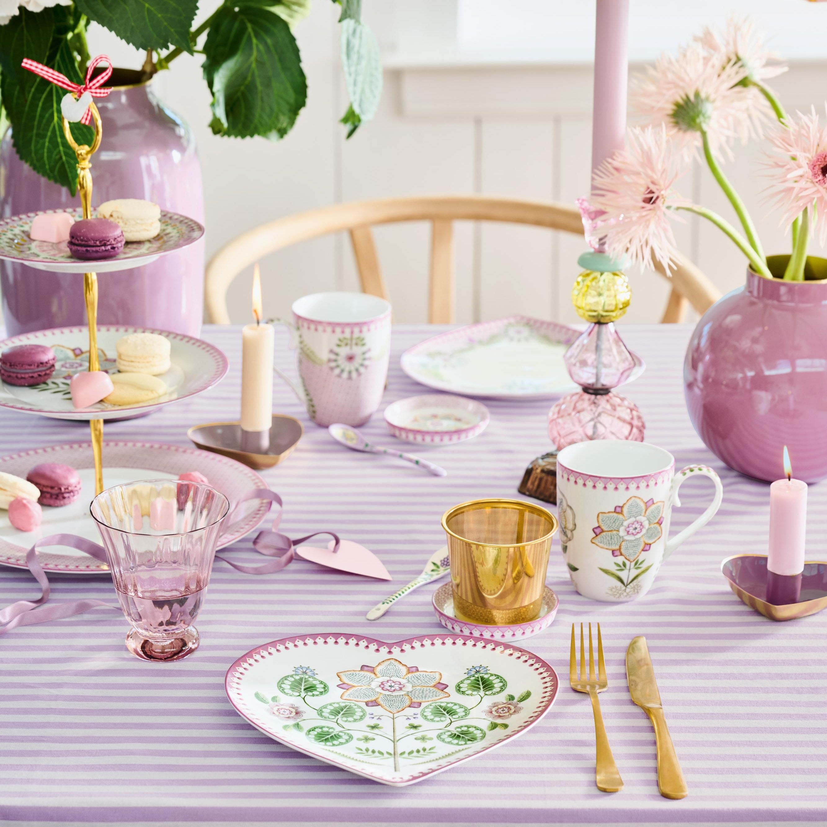 Pip Studio Lily & Lotus Tea for One set - 365ml