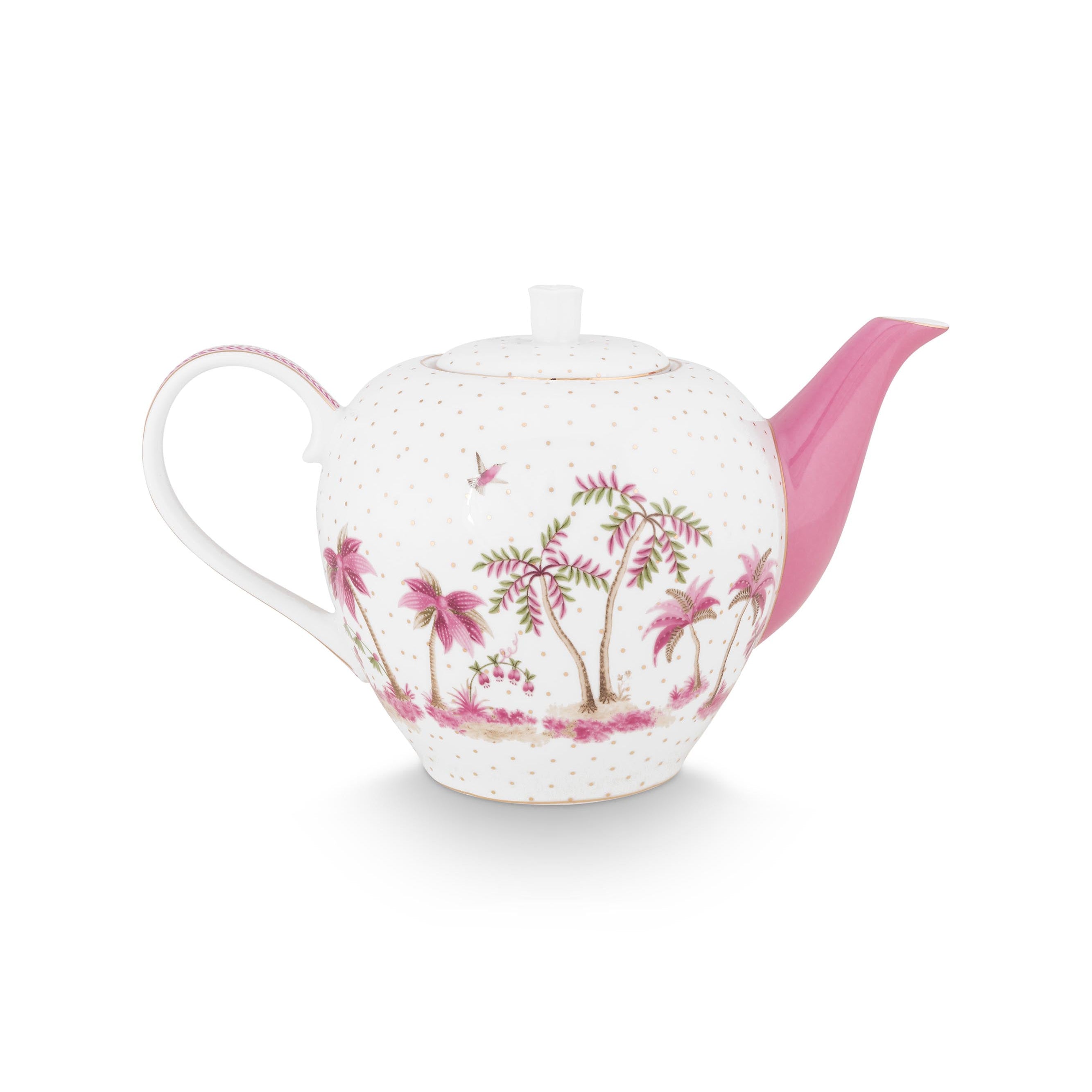 Pip Studio Jolie Pink Theepot 1.6 liter