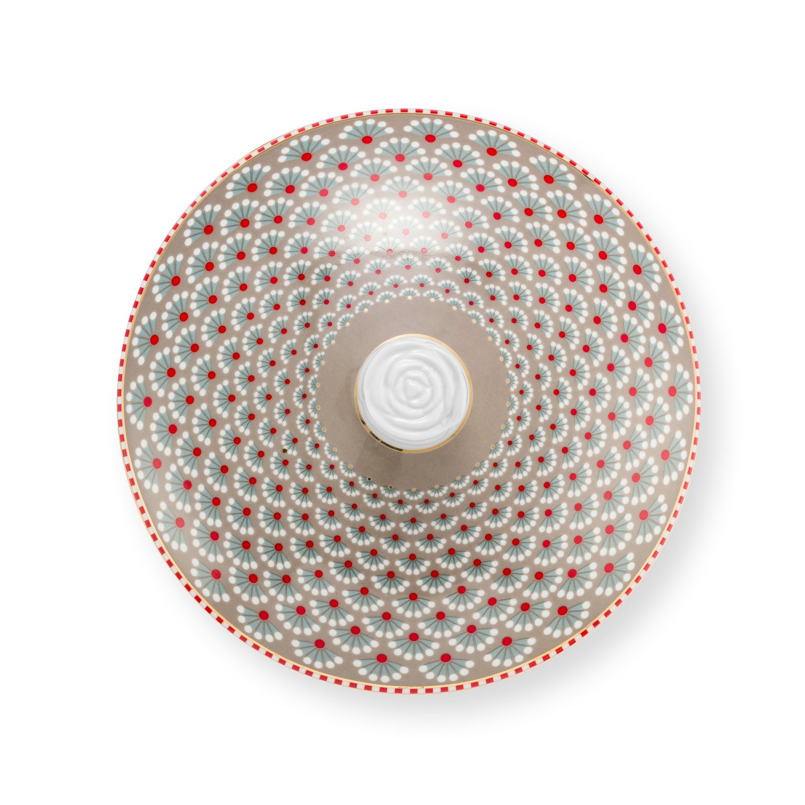 Pip Studio Blooming Tales Khaki Bruin Voorraadpot - 1.5L