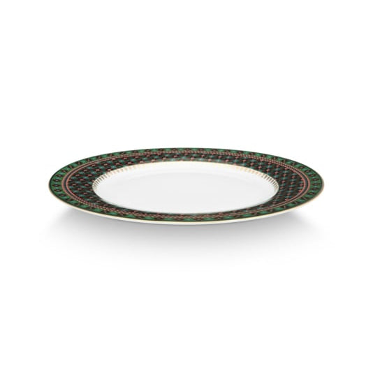 Pip Studio Clover Green dinerbord ⌀26.5cm