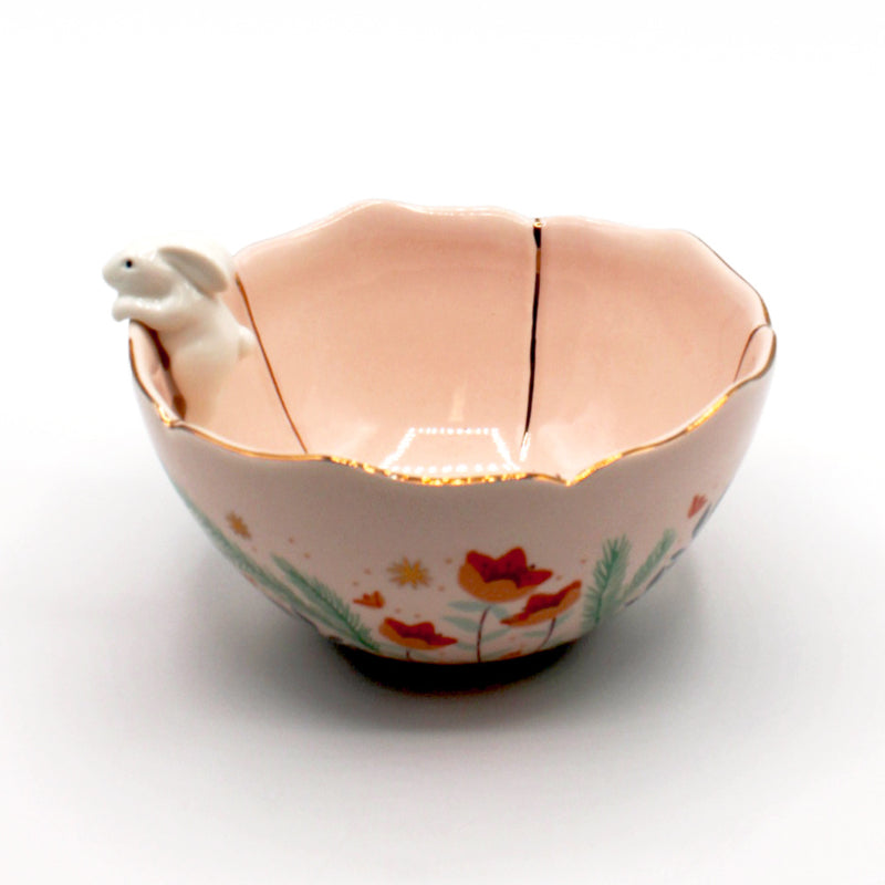 Schüssel „Haus des Unglücks“ – Hase – ⌀15 cm – Geschenkbox