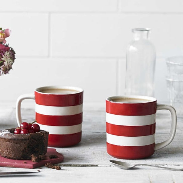 Cornishware Red mug 280ml