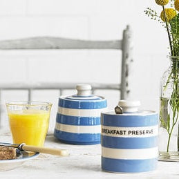 Cornishware Cornishblue Honing & Marmelade jar