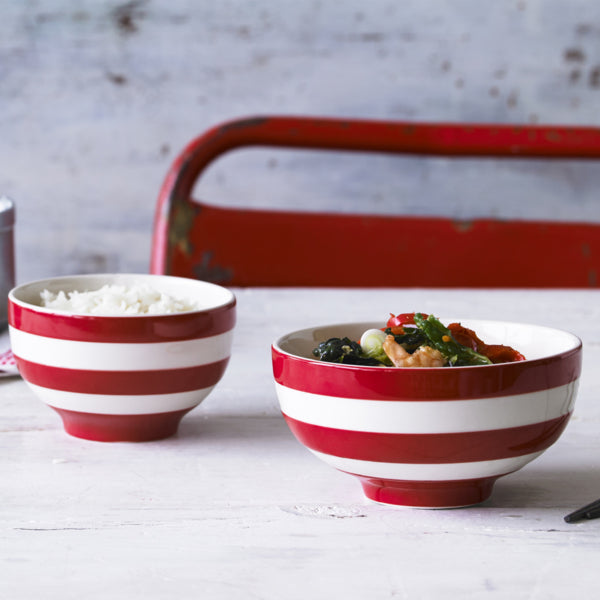 Cornishware Red ricebowl - ⌀10cm - bowl - Red