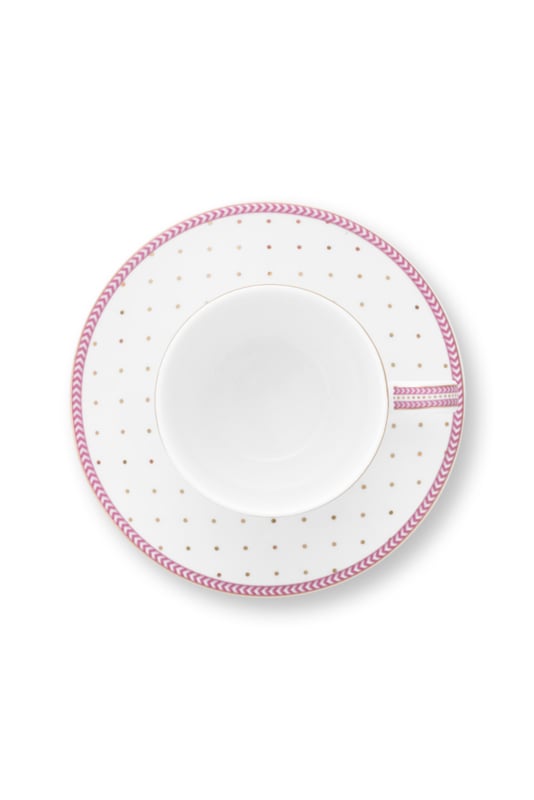 Pip Studio Jolie Pink Espresso Cup & Saucer Set of 2 - 120 ml