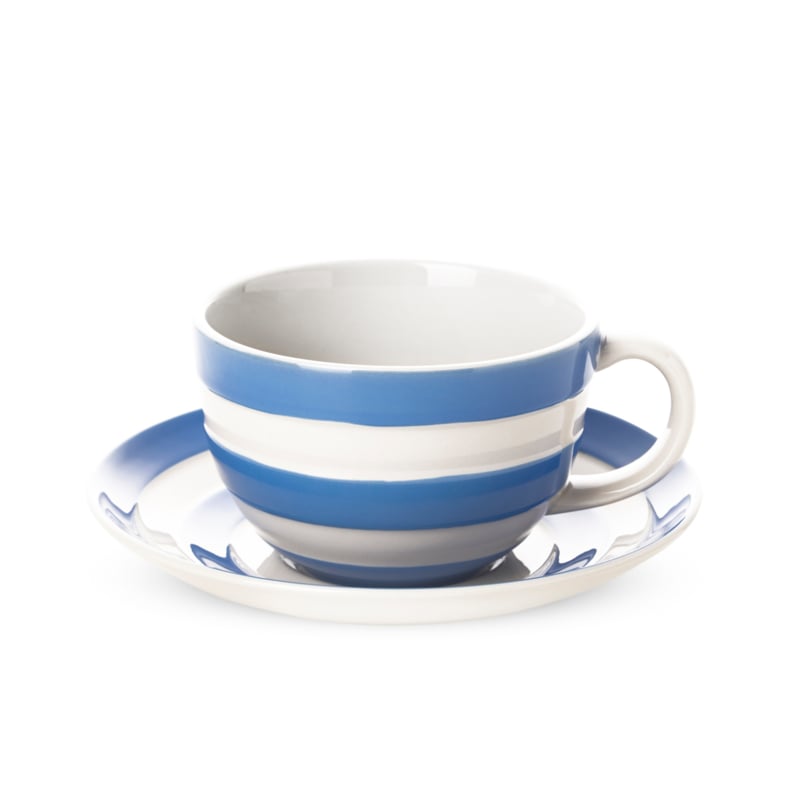 Cornishware Cornishblue Cup & Saucer - 340ml