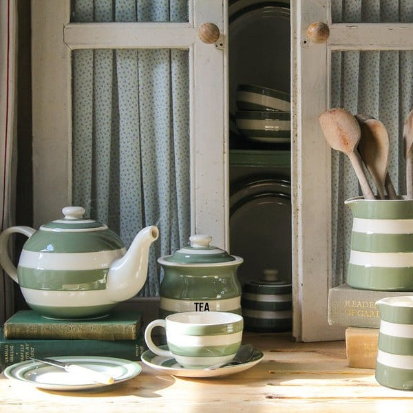 Cornishware Reisschale „Willow Green“ – Schale ⌀10 cm