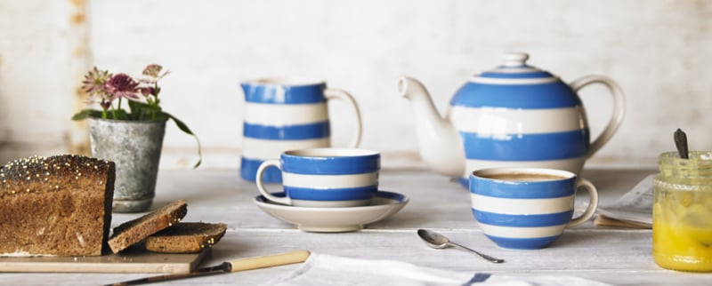 Cornishware Cornishblue Cup & Saucer - 340ml