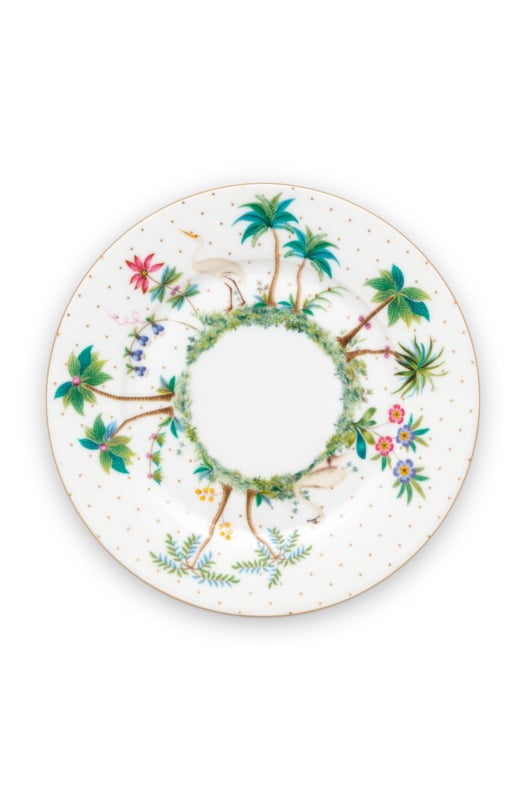 Pip studio Jolie Dots Gold Gebaksbord - ⌀17cm