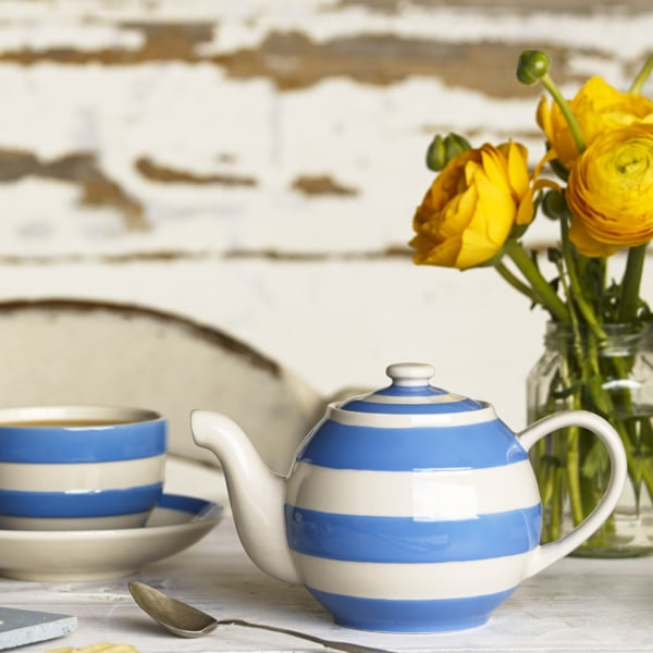 Cornishware Cornishblue Teapot Betty Small - 300ml