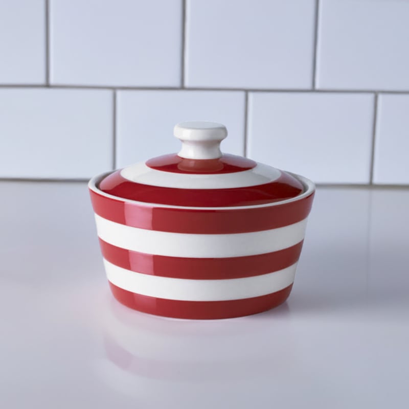 Cornishware Red botervloot