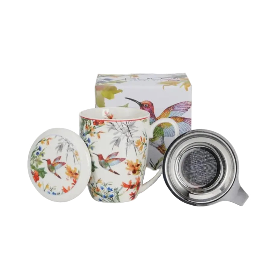 Duo Gifts Wild Flowers Theeset met Mok, Filter en Deksel