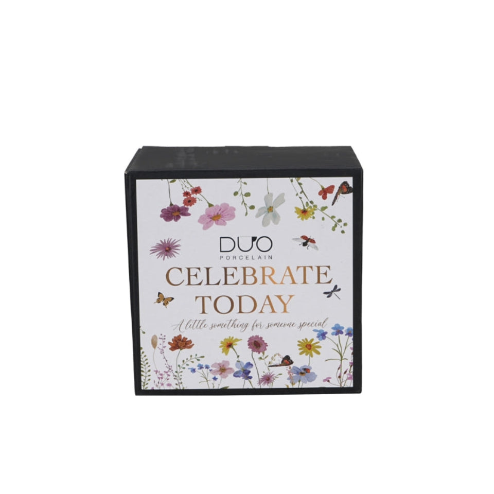 Duo Gifts theeset met bloemen - 480ml