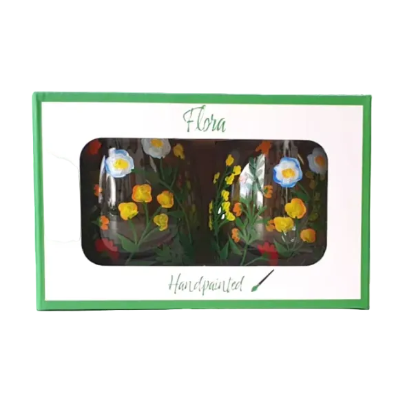 Livellara Milano Meadowsweet Tumbler Glass Set of 2 - 450ml