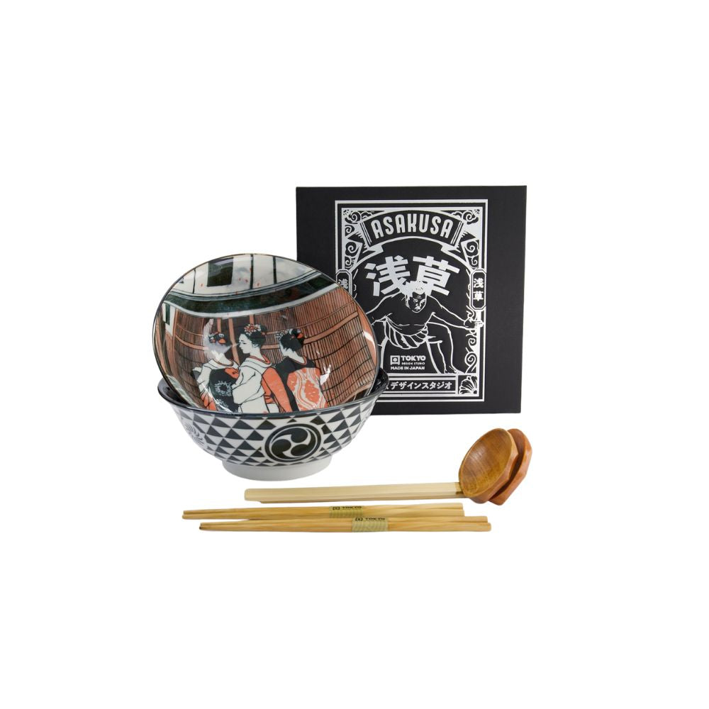Tokyo Design Asakusa Ramen Kom Geisha Set/2 – 1250 ml set