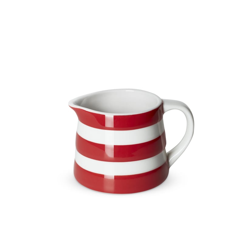 Cornishware red milk jug XS 140ml