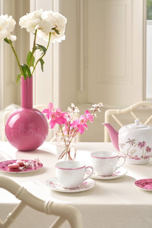 Pip Studio Jolie Dots Gold Cup & Saucer Set of 2 - 280ml