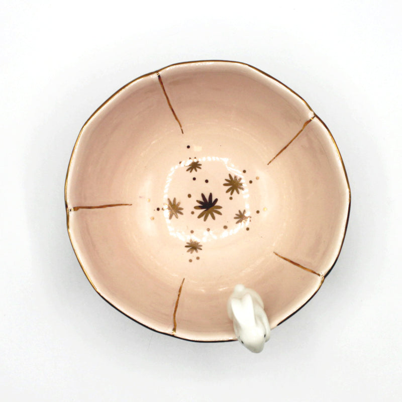 Schüssel „Haus des Unglücks“ – Hase – ⌀15 cm – Geschenkbox