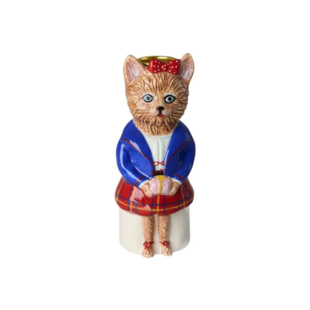 kandelaar Kat keramiek Rice by Rice x Nathalie Lété