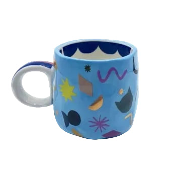 House of Disaster Small Talk Mok "I Work Hard Cat" - 300ml