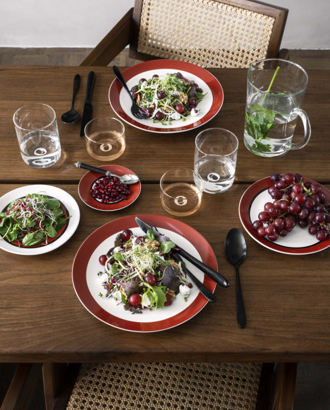 VT Wonen Circles Frühstücksteller in Erdrot - ⌀20cm