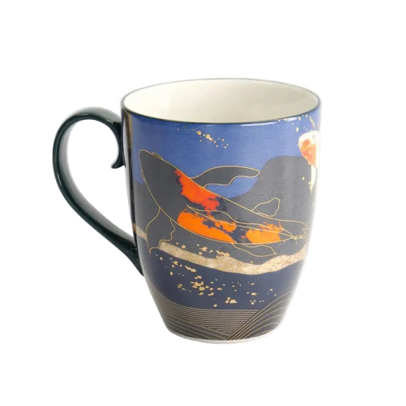 Tokyo Design Studio Goldfish Blue Mok - 340ml