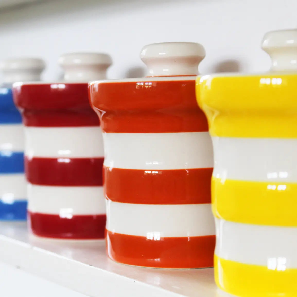 Cornishware Spice Jar oranje kruidenpotje – lifestyle