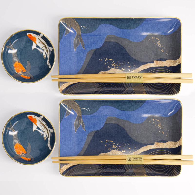 Tokyo Design Studio Koi Sushiset - 2 personen