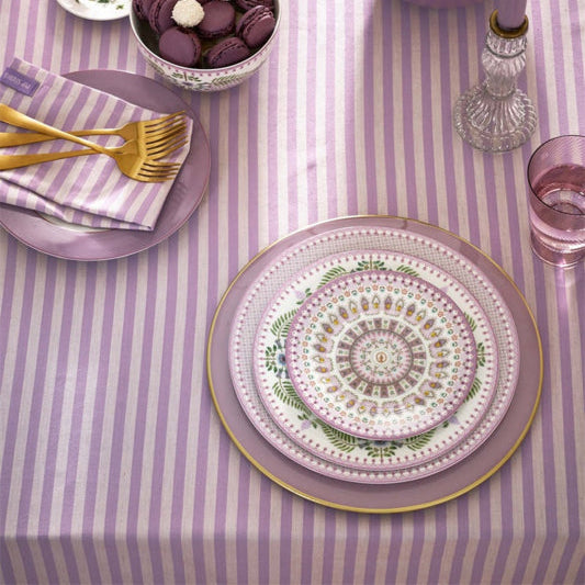 Pip Studio Lily & Lotus Gebaksbord Lilac - ⌀17cm