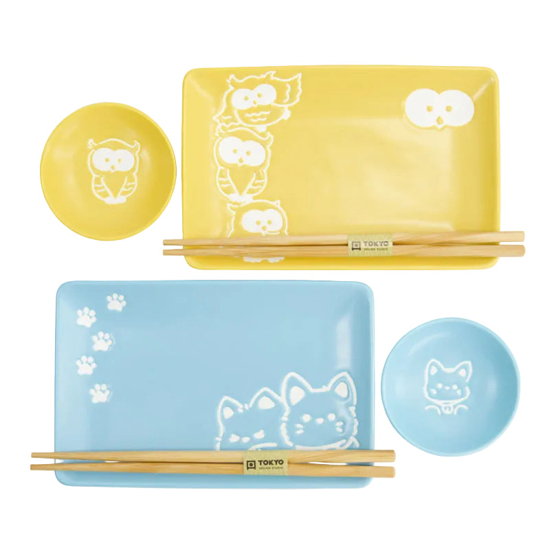 Tokyo Design Kawaii Sushiset Uil en Hond