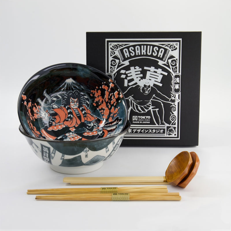 Tokyo Design Asakusa Ramen Kom Sumo set/2 - 1250ml