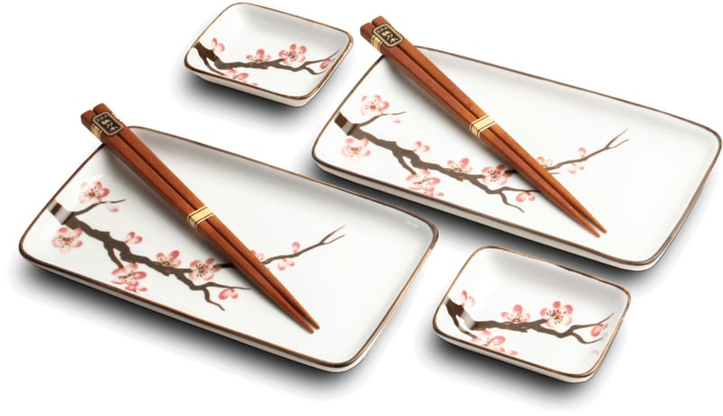 Edo Japan Sakura Sushi Set for 2 people