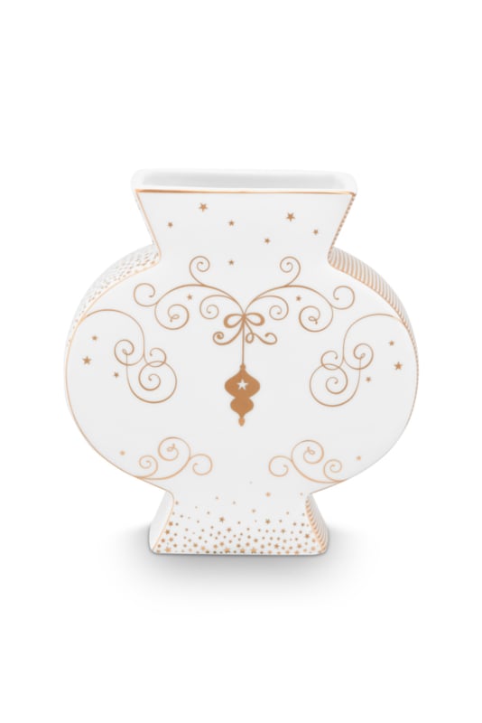 Pip Studio Vase „Royal Winter White“ – 16,5 cm