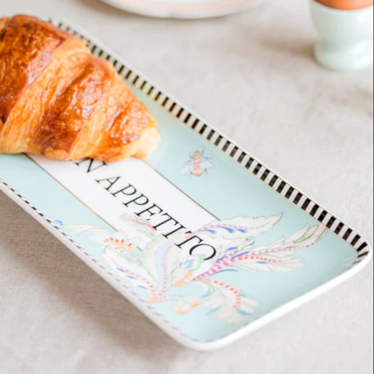 Yvonne Ellen London Floral – Servierschale – 32 x 13,2 cm