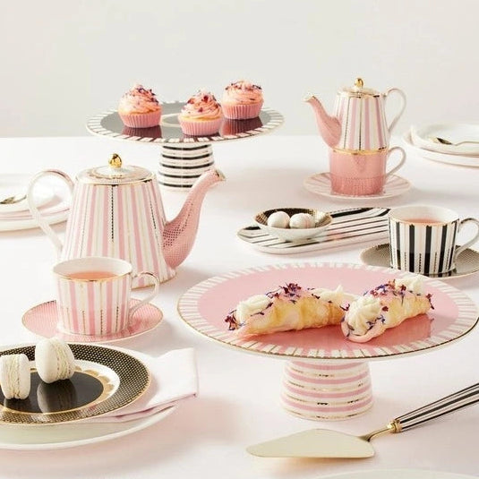 Tea for one set Pink Maxwell and Williams Regency