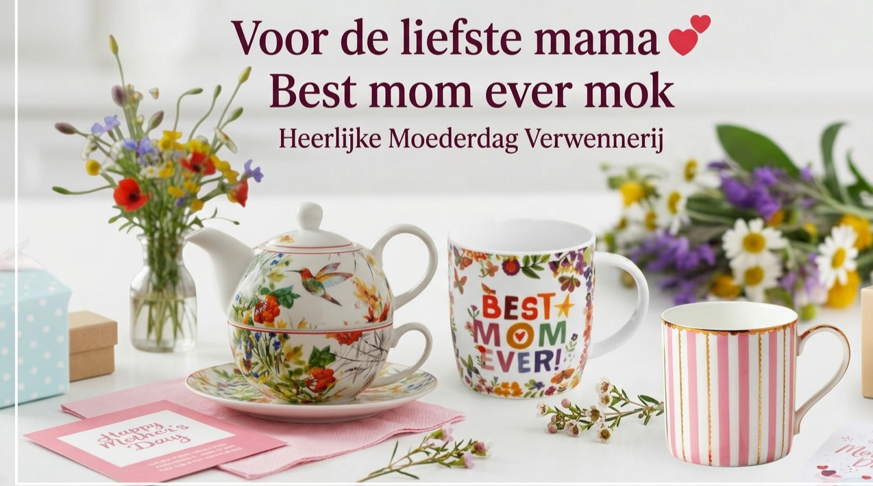 Moederdag cadeautips servie 