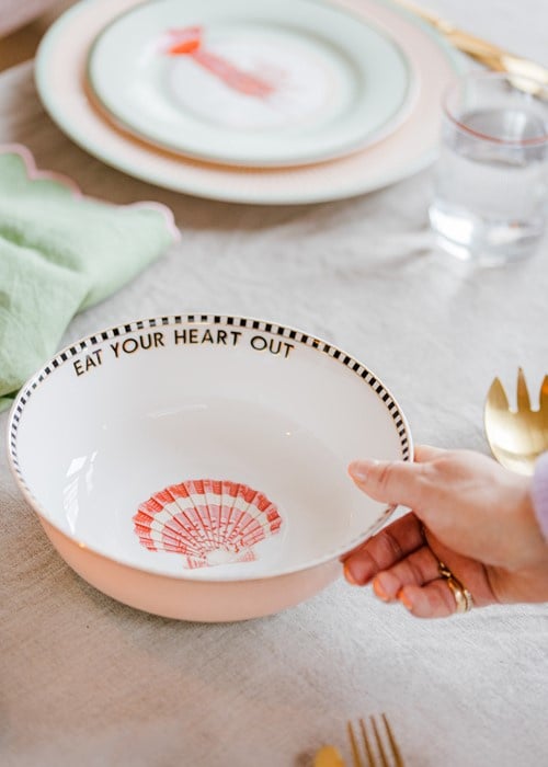 Yvonne Ellen London Schelp Kom - ⌀19.5cm